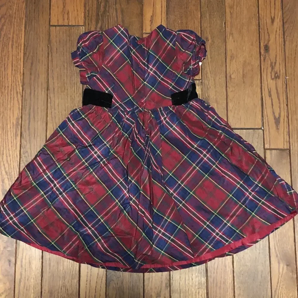 Gymboree Red Plaid Dress size 2